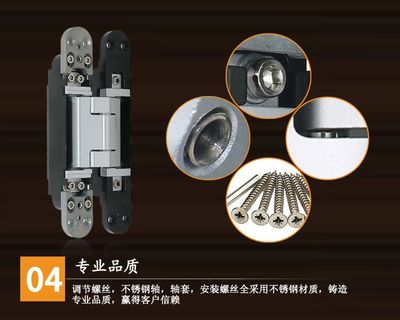 【神岡供應出口品質(zhì) 隱藏式三維可調(diào)靜音合頁 180度暗藏隱形鉸鏈】價格_廠家 - 中國供應商